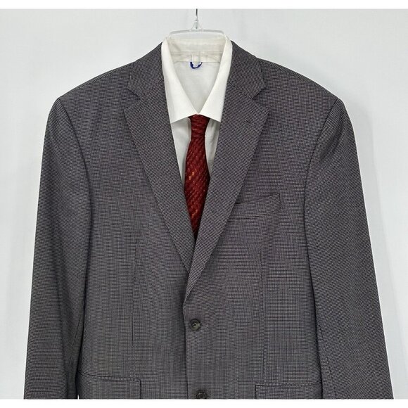 DANIEL CREMIEUX LORO PIANA jacket blazer sport coat check 100% wool 40L - Picture 3 of 10